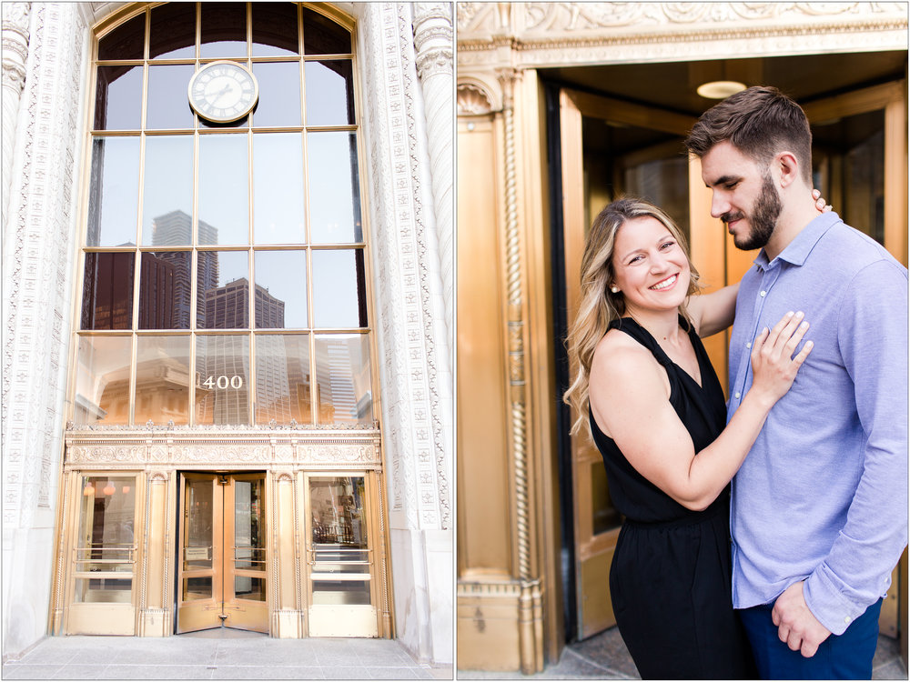 Chicago Wrigley Building Engagement Session
