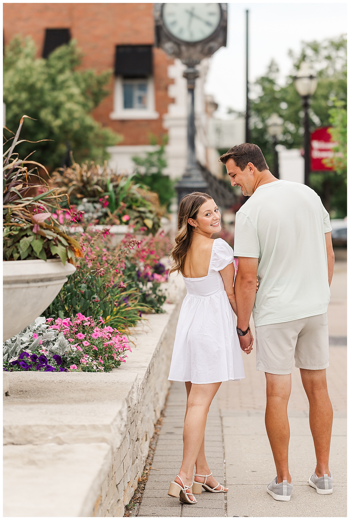 chicago summer engagement session