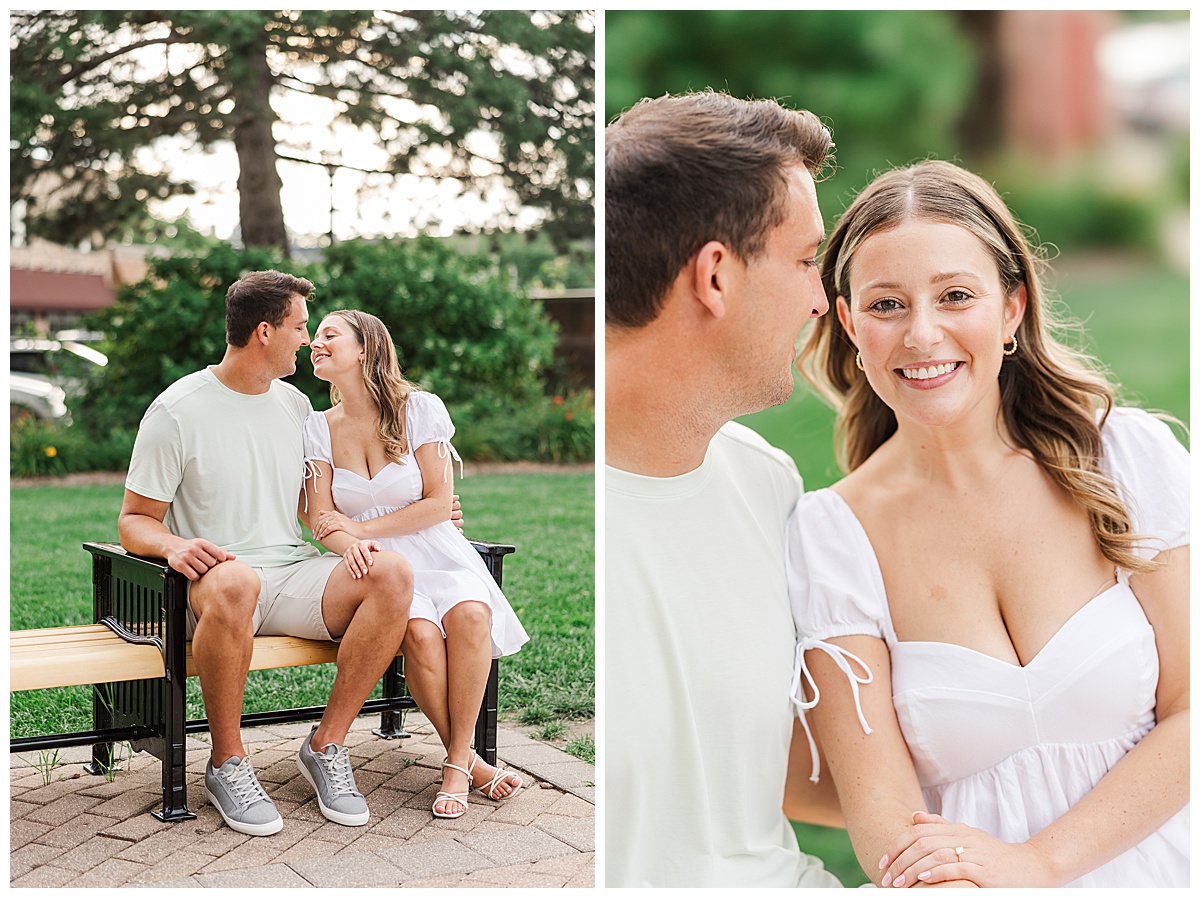 Chicago summer engagement session