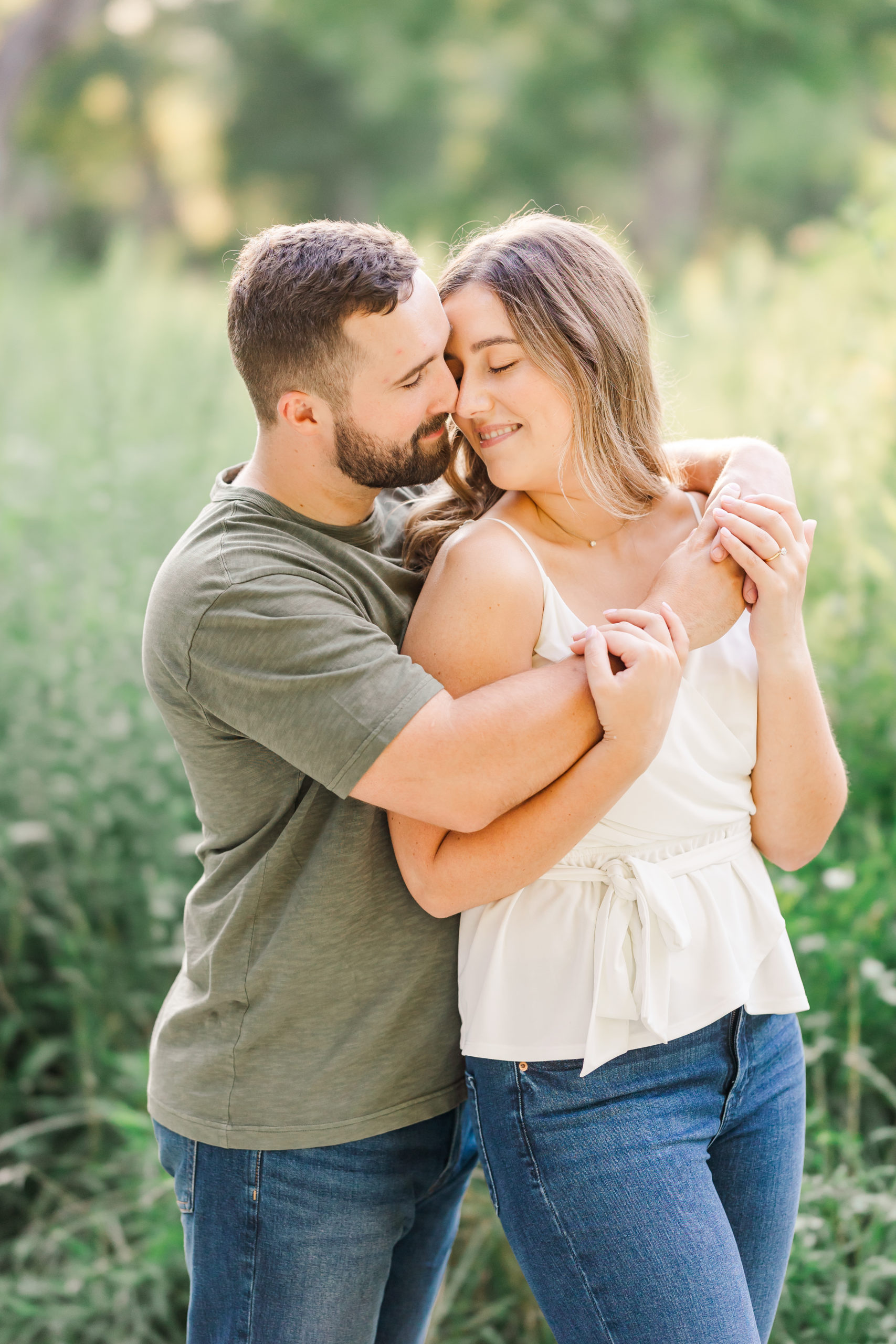 Fullersburg Woods Engagement Session