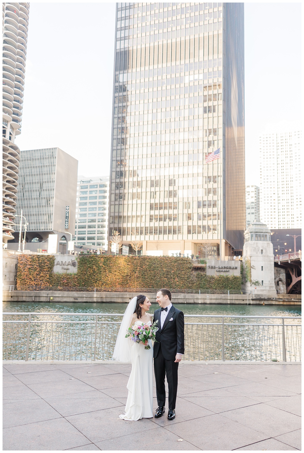 Langham Chicago Wedding Photography