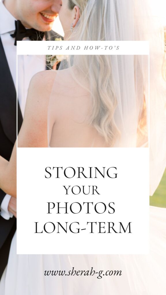 how to save your wedding photos